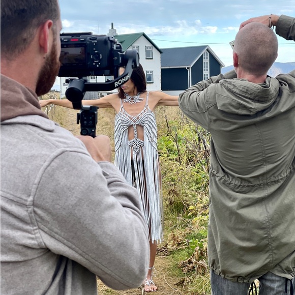 Handmade Macramé Rope Dress Original GoodVibeGoda Design - Picture 15 of 16